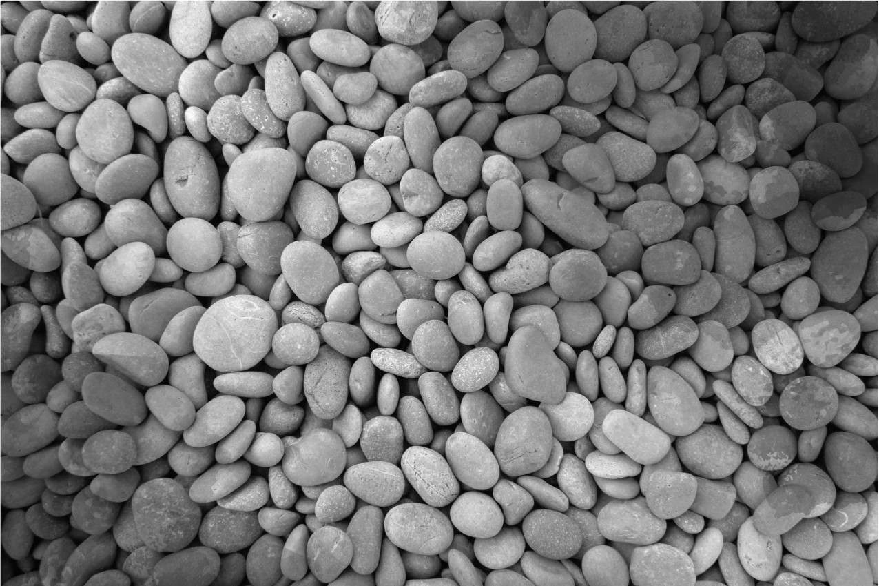 Grå stenar eleganta bordstabletter - Tenstickers