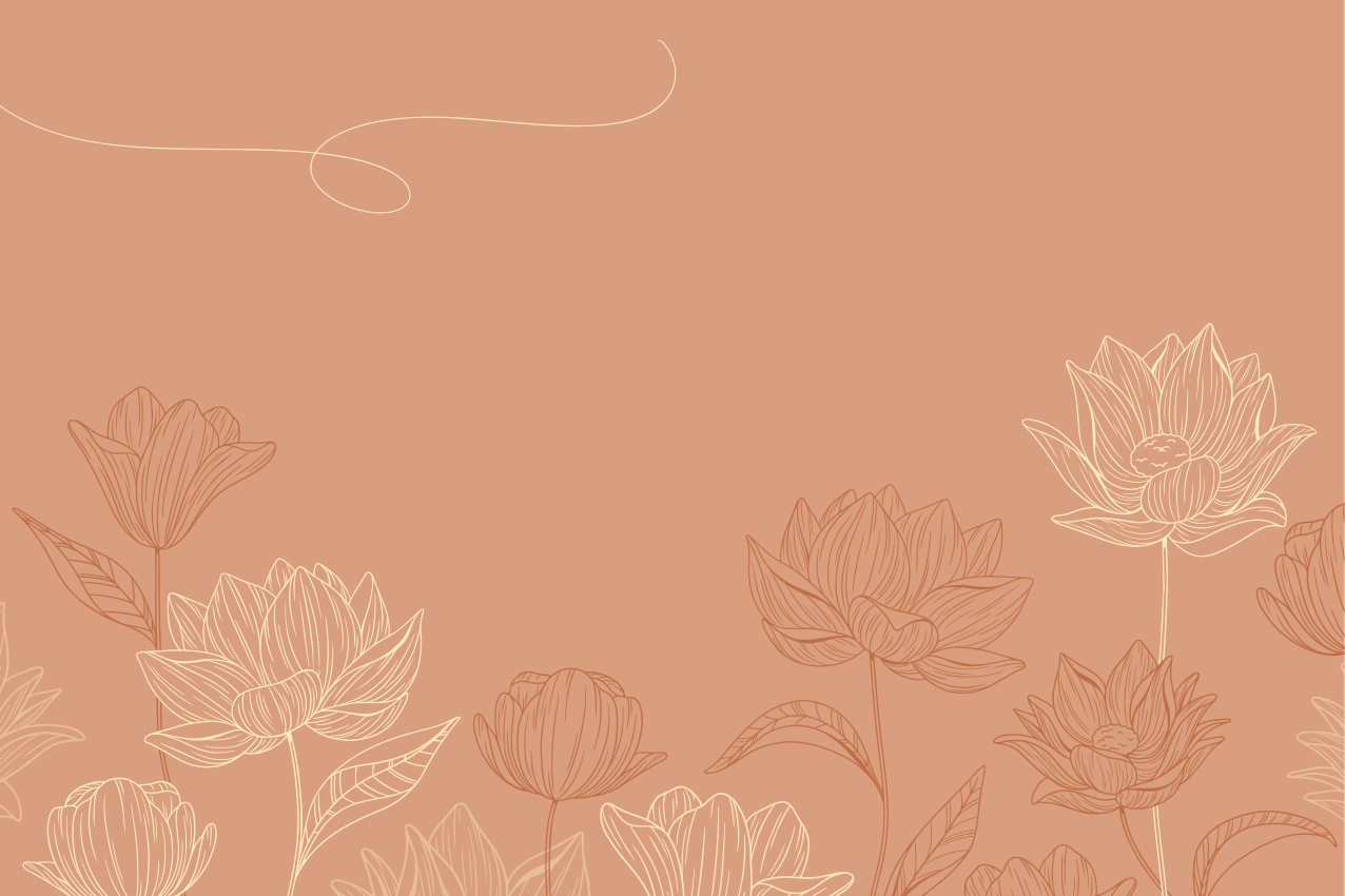 Bordstabletter original blommigt tearrangemang - Tenstickers