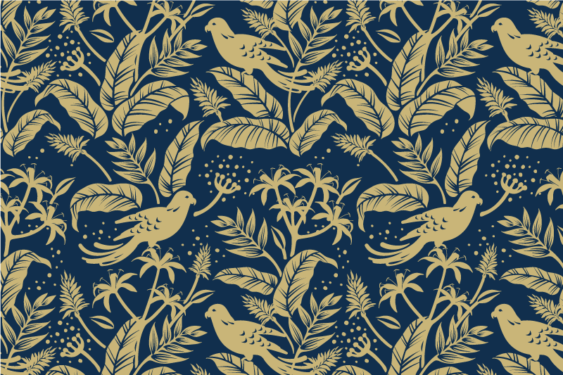 Bordstabletter original med graciösa bladmotiv - Tenstickers