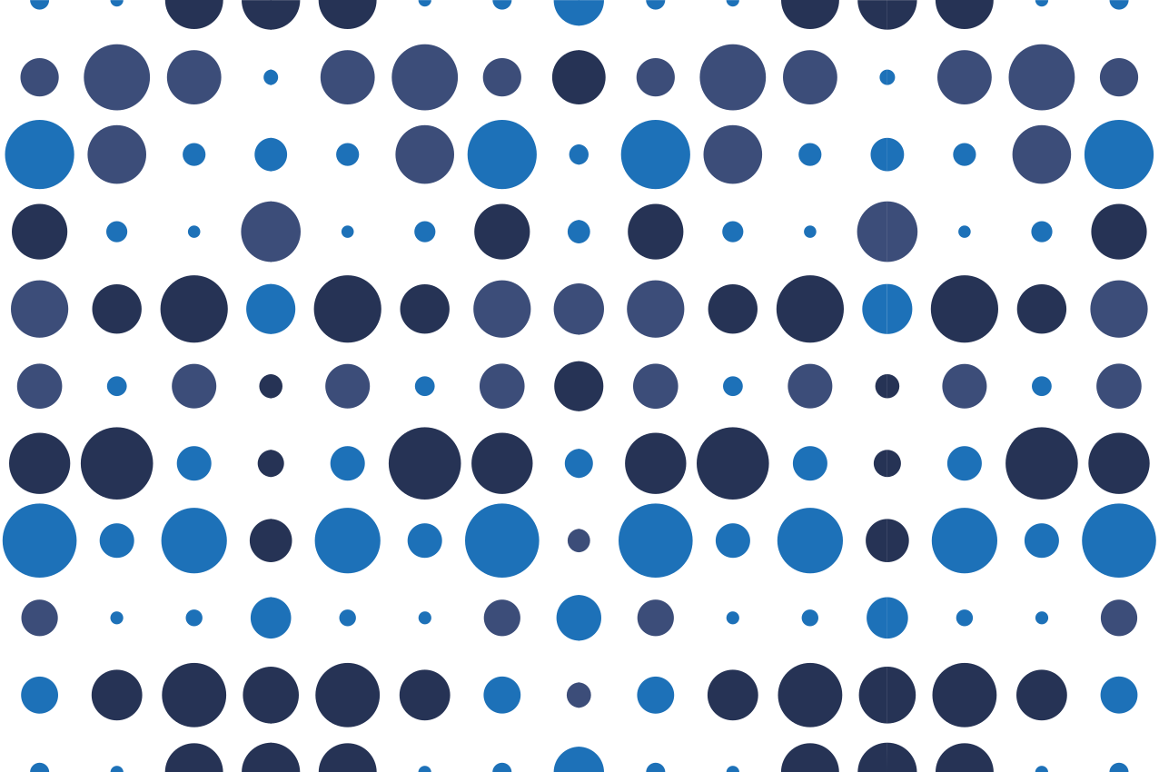 Cirkelmönster yta bordstabletter - Tenstickers