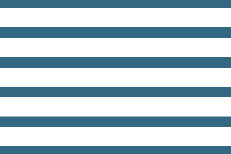 Blå och vita ränder eleganta bordstabletter - Tenstickers