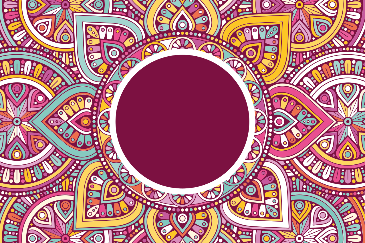Mandala designar vinylplattformar - Tenstickers