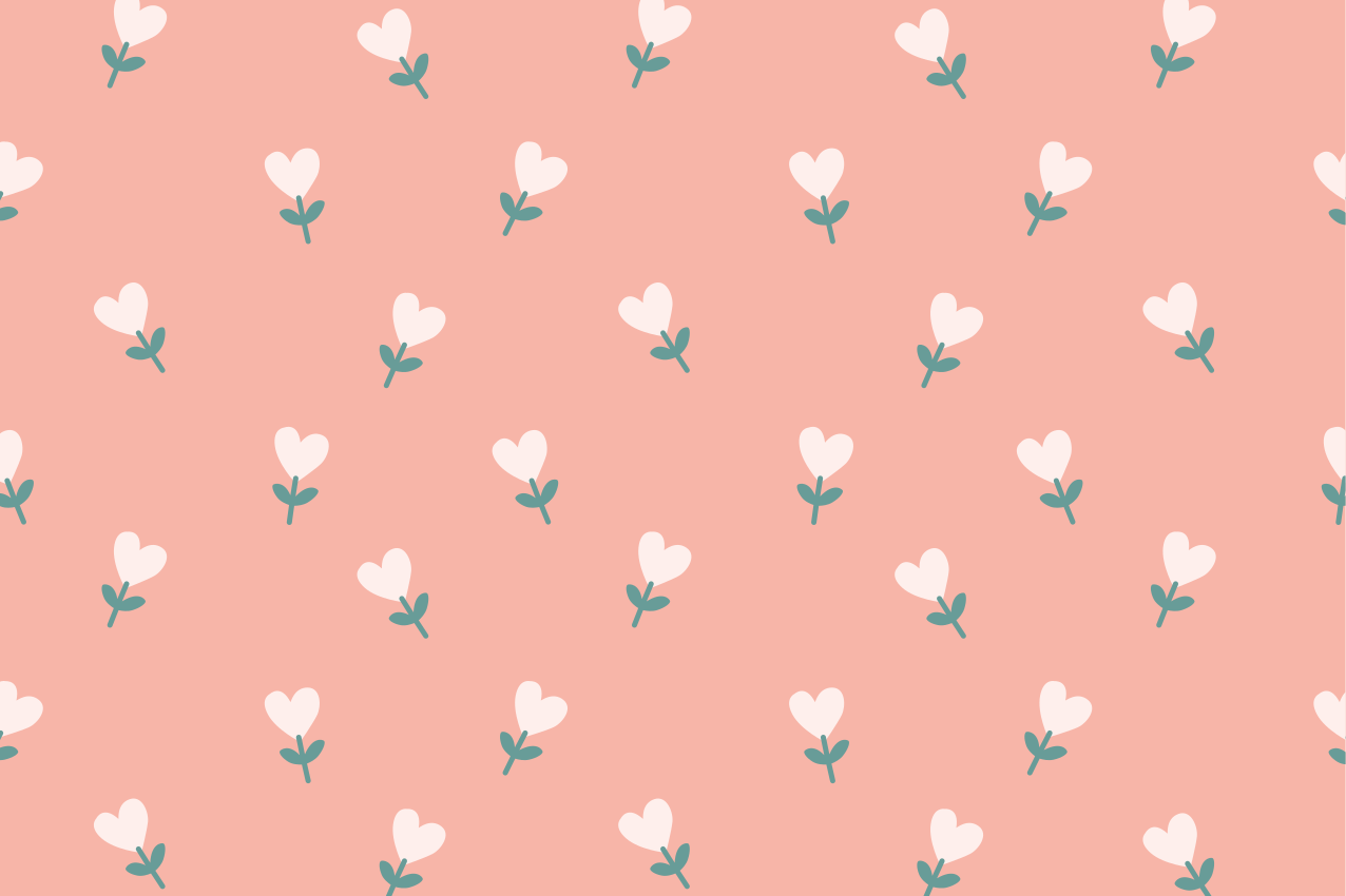 Härdformade blommor mönster moderna bordstabletter - Tenstickers