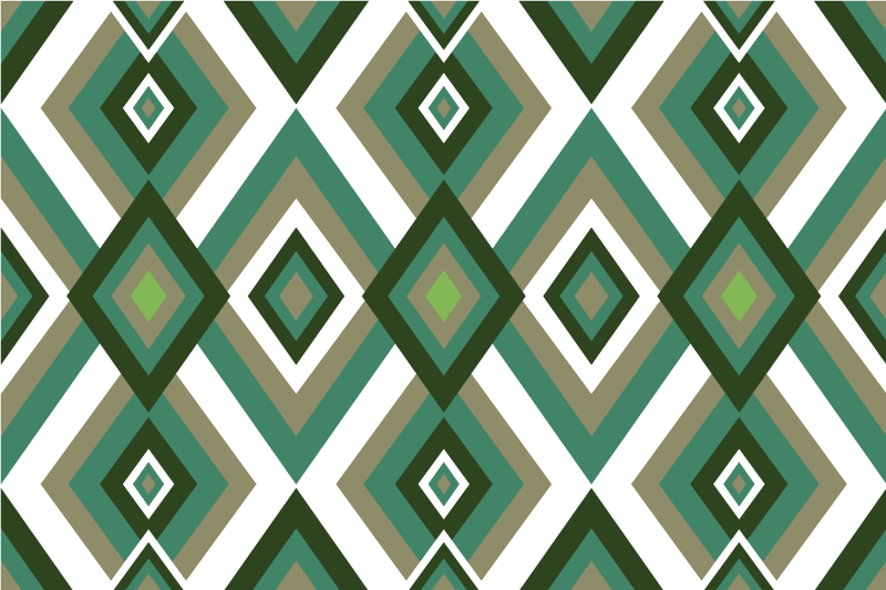 Bordstabletter modernt geometrisk stilarrangemang - Tenstickers