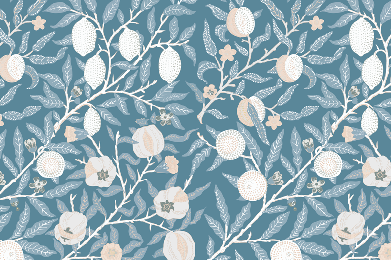 Snygga vintagemönster vinylplattformar - Tenstickers