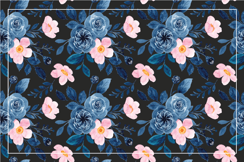 Bordstabletter original med botanisk strukturyta - Tenstickers