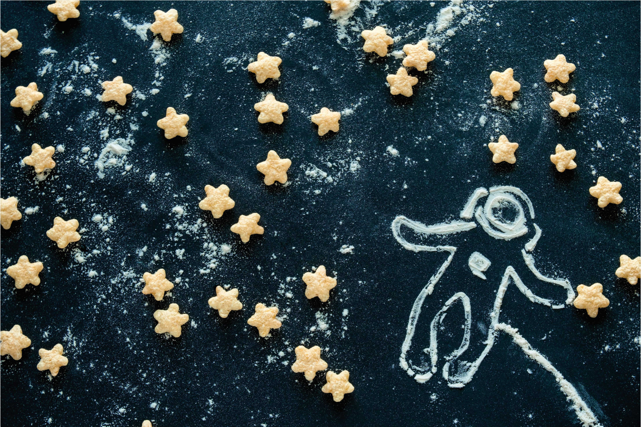 Bordstabletter barnen astronaut stjärnhimmel - Tenstickers