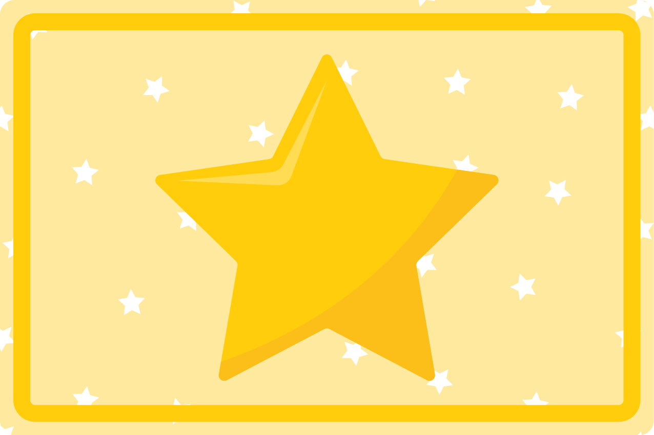 Gula klassiska stjärna hem bordstabletter - Tenstickers