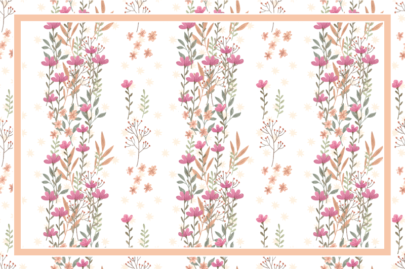 Graceful botanical composition bordstabletter original - Tenstickers