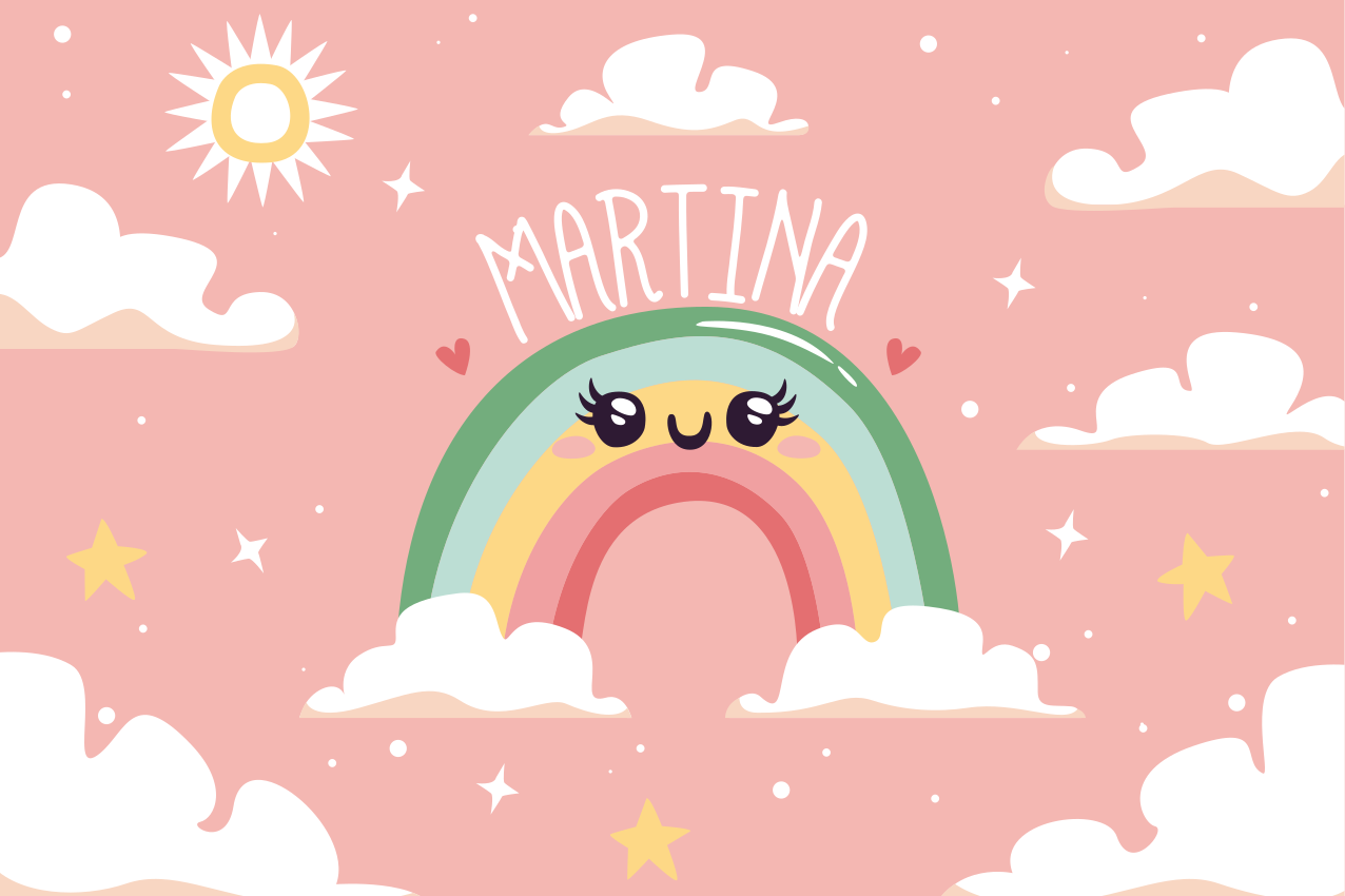 Glada regnbågsscener bordstabletter barnen - Tenstickers