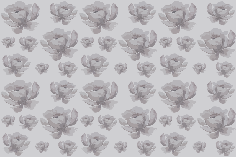 Blommönstrad yta bordstabletter - Tenstickers