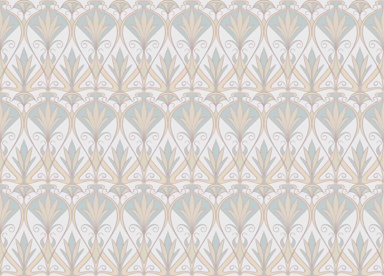 Elegant blommig komposition bordstabletter - Tenstickers