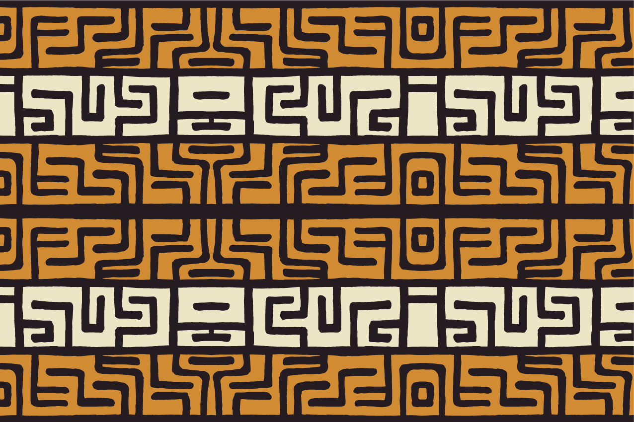 Abstractmönstrad yta bordstabletter - Tenstickers