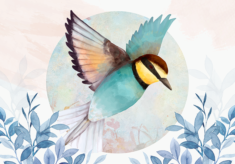 Originella bordstabletter för fåglar i glamourstil - Tenstickers