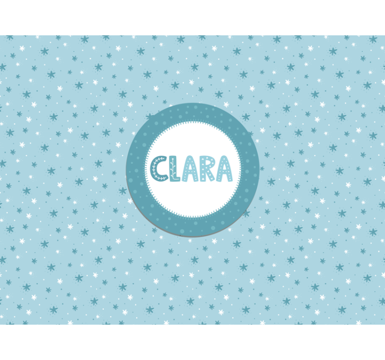 Stjärnor mönster Fototapeter Spädbarn - Tenstickers