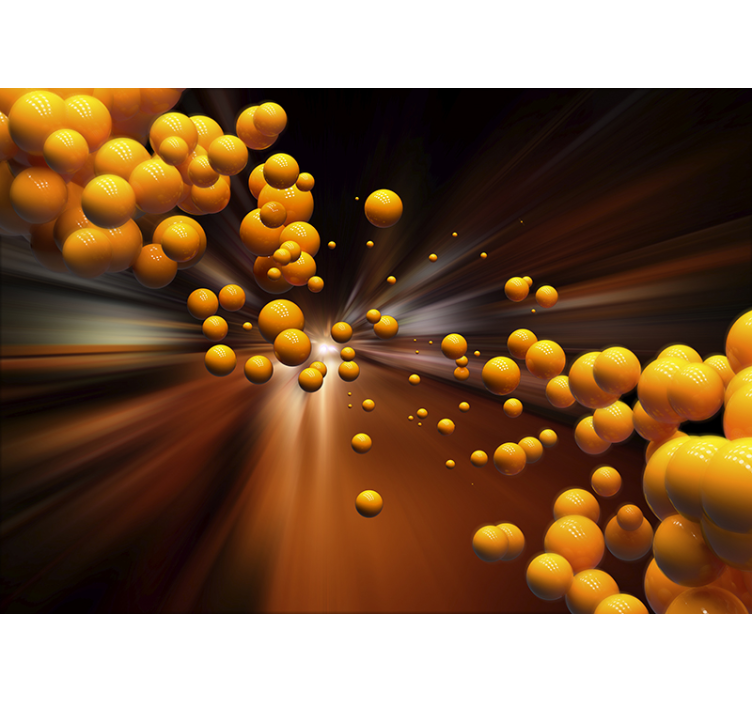 Tävla genom tunneln 3d fototapet - Tenstickers