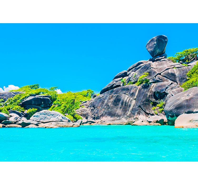 Sjö i phuket sjöfototapet - Tenstickers