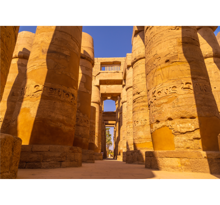 Historiska tempelkolonner Fototapeter Städer och länder - Tenstickers