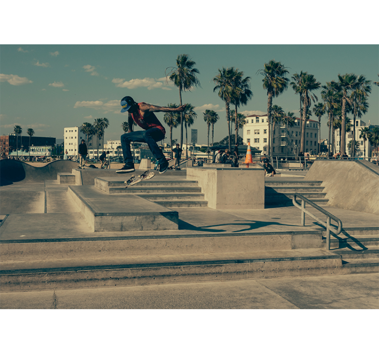 Fototapet för skridskogolv - Tenstickers