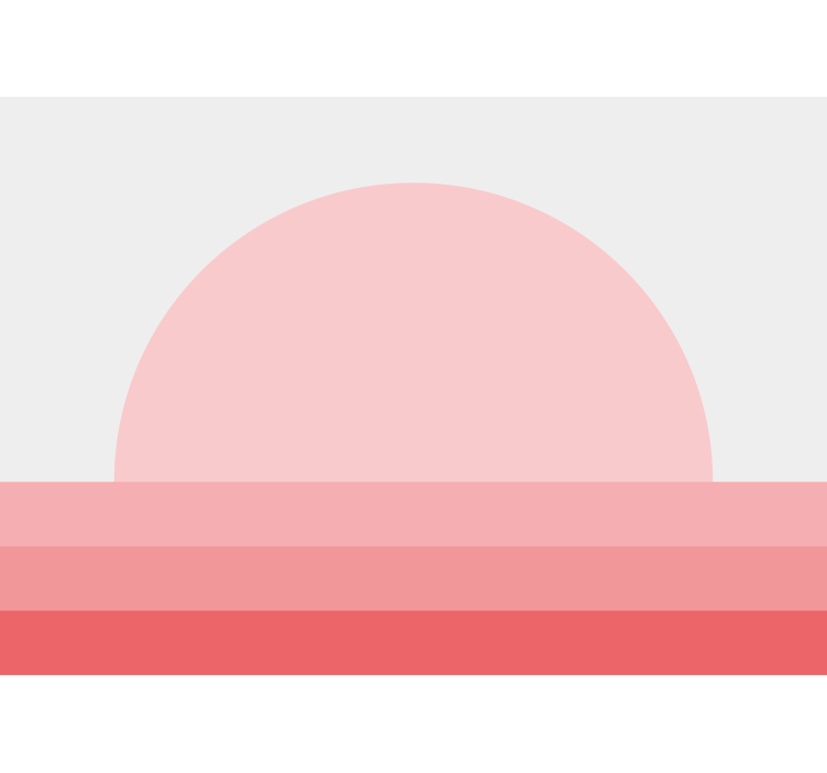 Fototapeter blommor solnedgångsblomsterarrangemang - Tenstickers