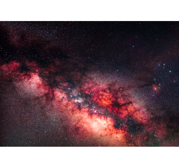 Fototapeter rymden galaktisk nebulascen - Tenstickers