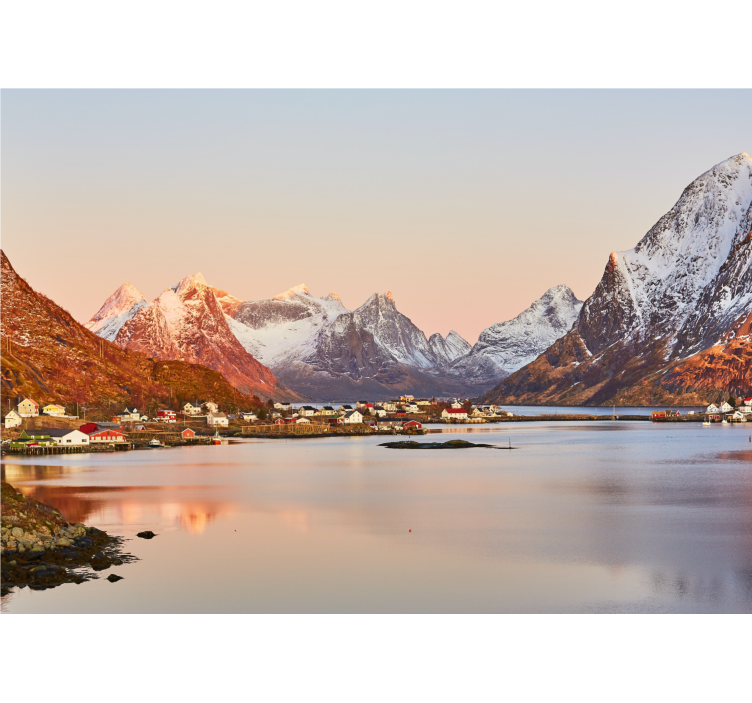 Lofoten öarna norge fototapeta - Tenstickers