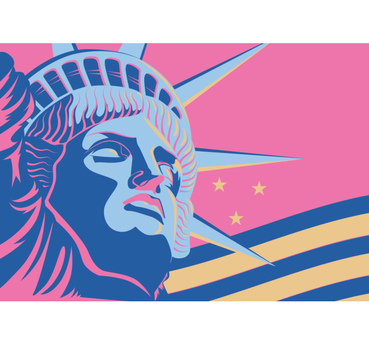 Fototapeter städer och länder liberty monument - Tenstickers