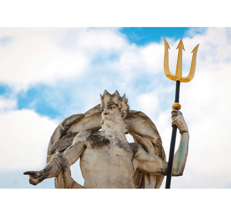 Fototapeter konst mytisk havshärskare - Tenstickers