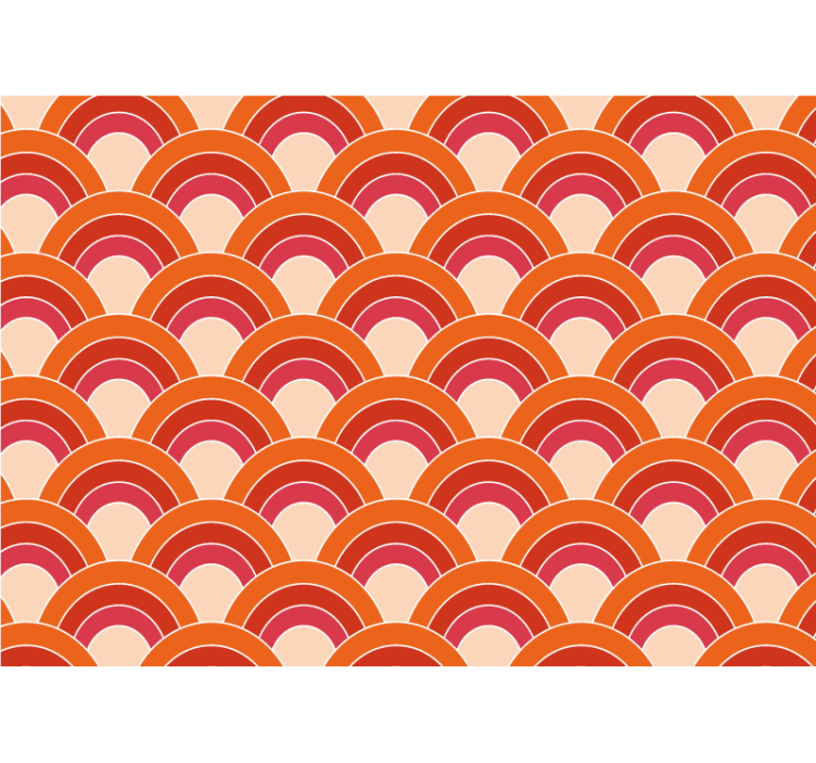 Fototapeter textur och mönster lagerade cirkulära mönster - Tenstickers