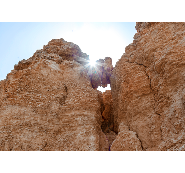 Fototapeter fjäll klippig landskap utsikt - Tenstickers