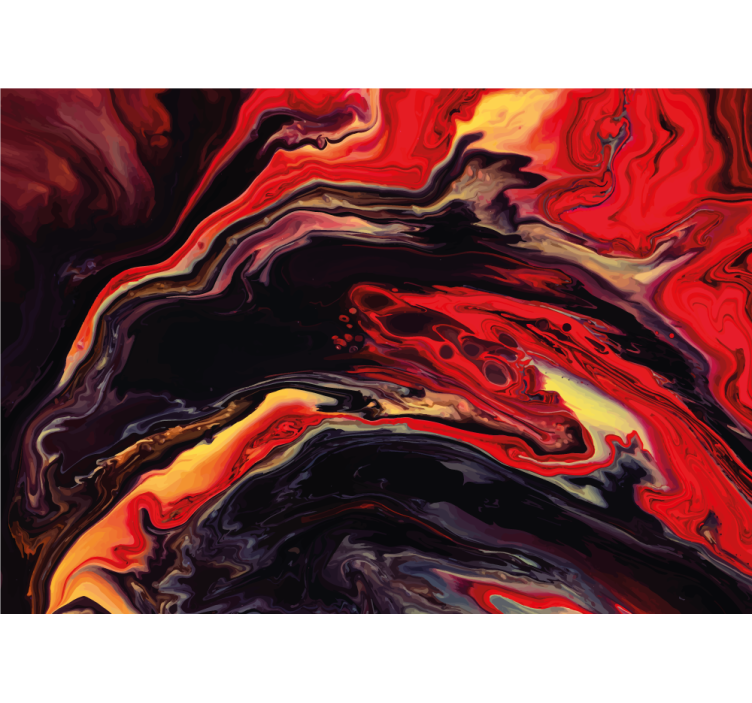 Brun och röd marmor abstrakta fototapeter - Tenstickers