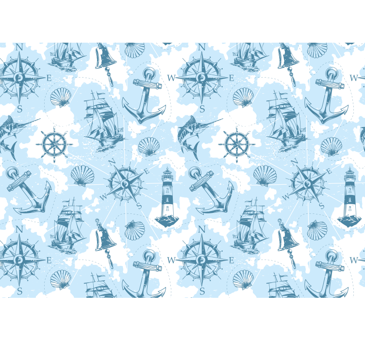 Fototapeter landskap marint Äventyrselement - Tenstickers