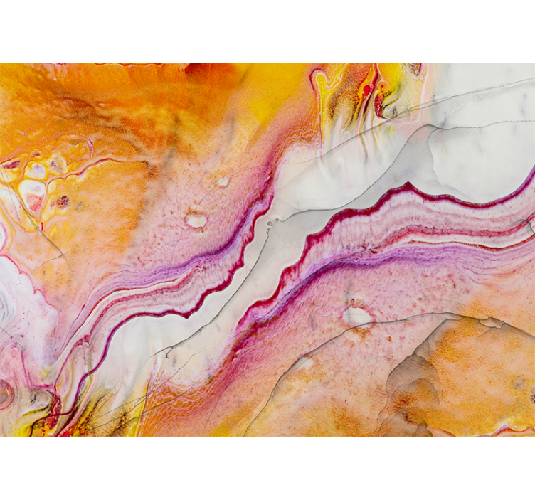 Fototapeter abstrakt livfulla flytande mönster - Tenstickers