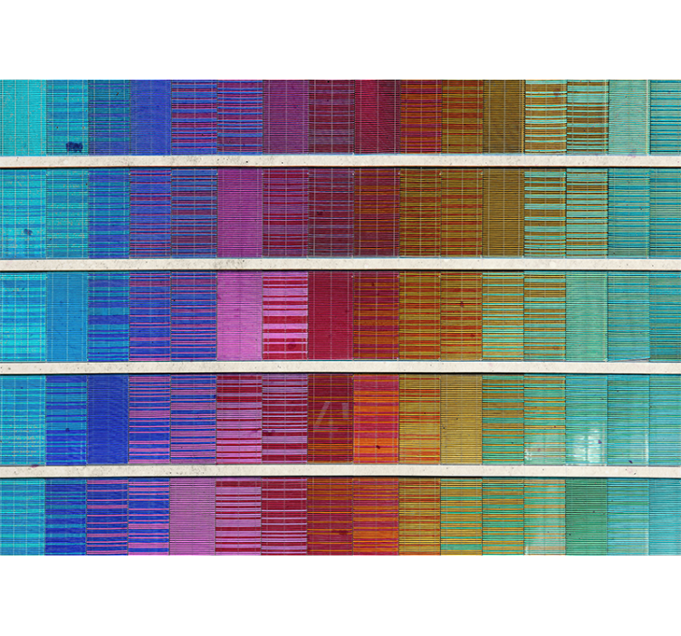 Fototapeter abstrakt färgskala arrangement - Tenstickers