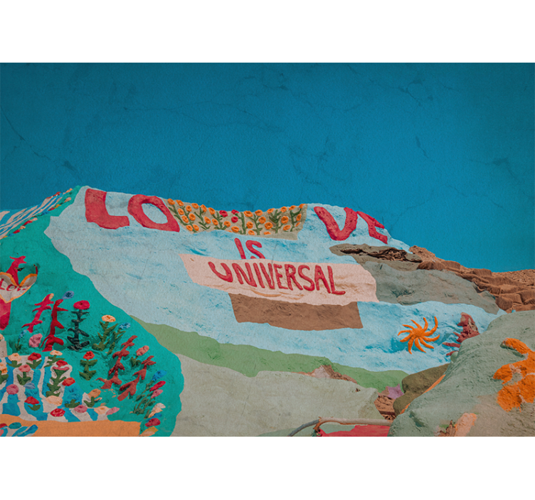 Fototapeter kärlek kärleken är universell - Tenstickers