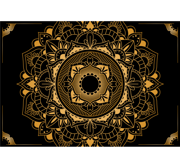 Fototapeter mandala elegant mandala design - Tenstickers