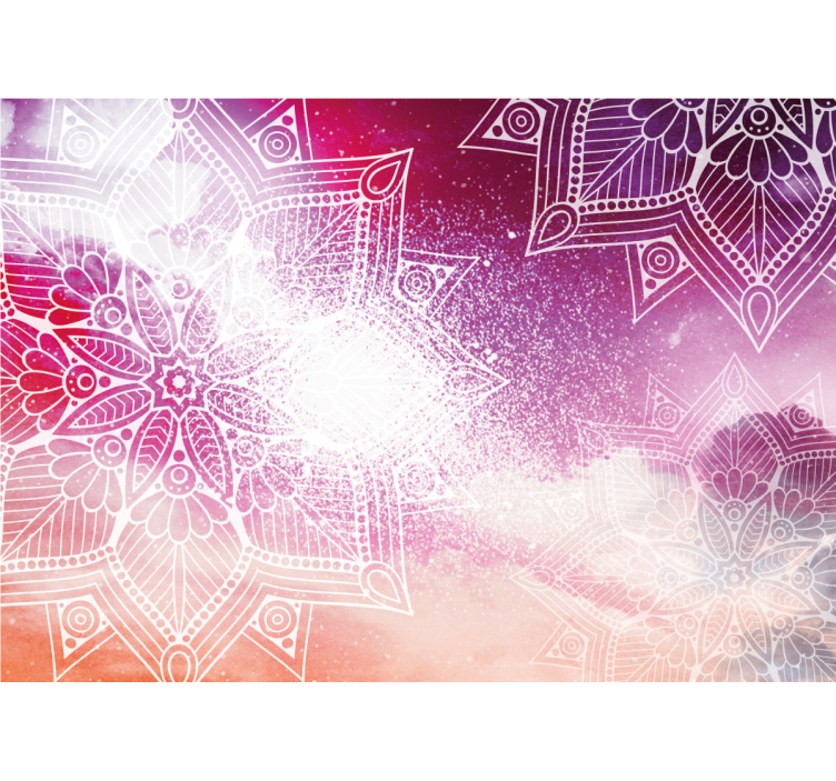 Fototapeter mandala utsökta mandala motiven - Tenstickers