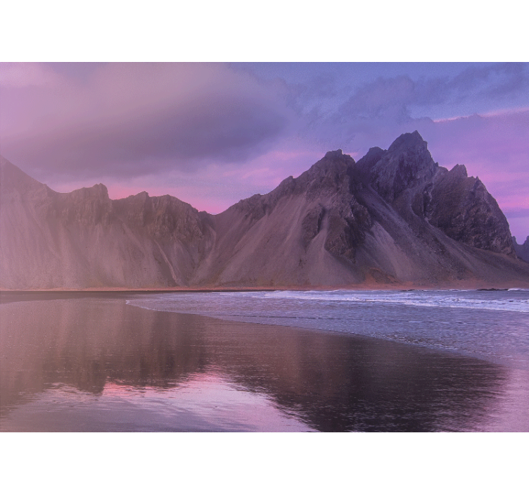 Fototapeter landskap storslagen bergsvy - Tenstickers