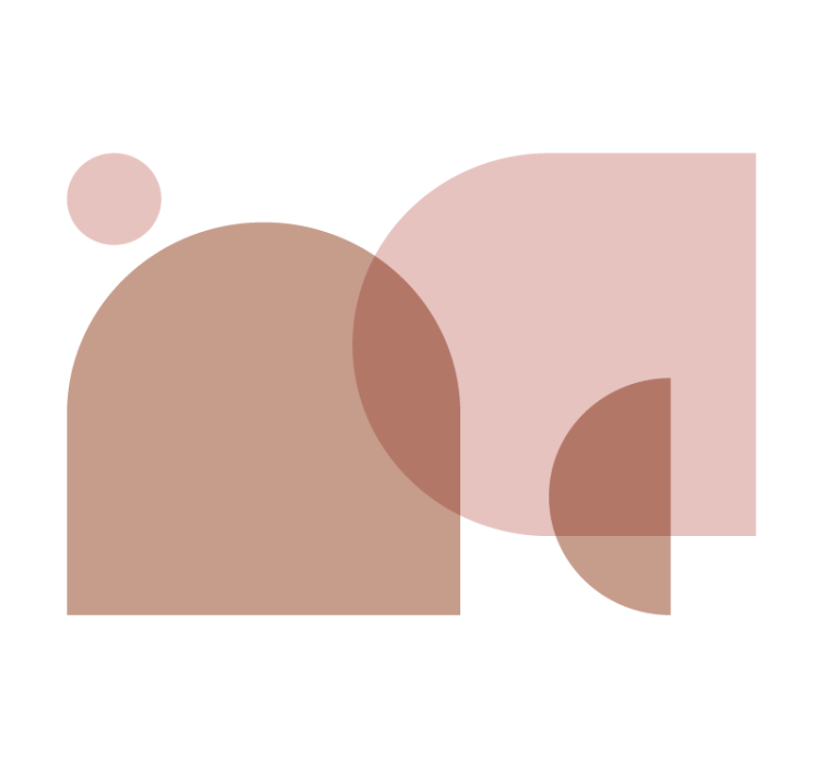 Fototapeter abstrakt geometrisk formarrangemang - Tenstickers