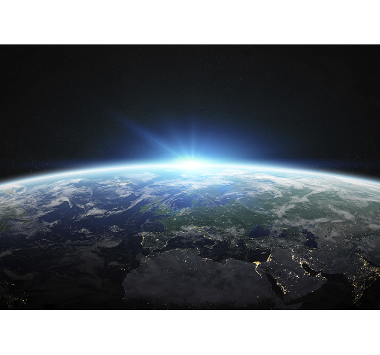 Rymdplanet astronomi tonåriga fototapeter - Tenstickers