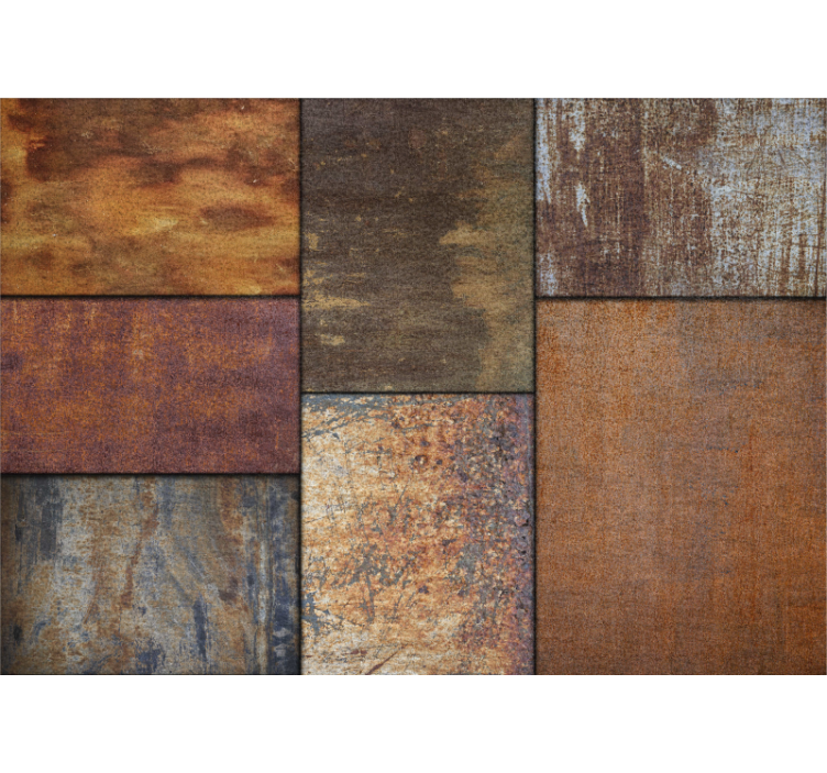 Block av industriell modern fototapeta - Tenstickers