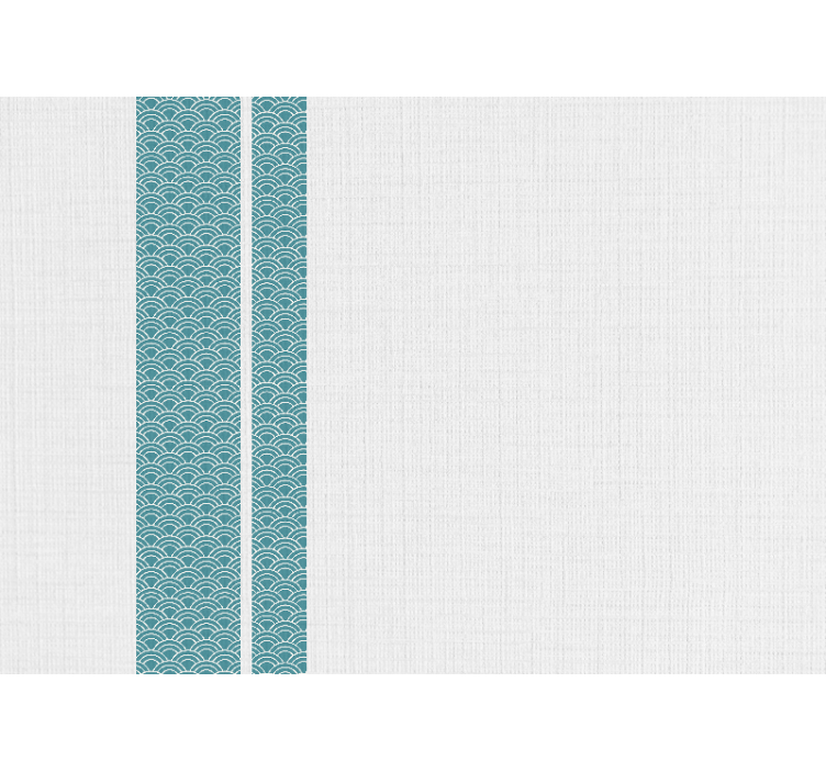 Fototapeter textur och mönster vågigt blått mönster - Tenstickers