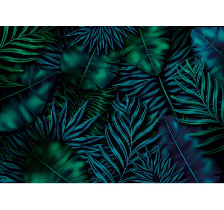 Fototapeter natur exotiskt foliage motiv - Tenstickers