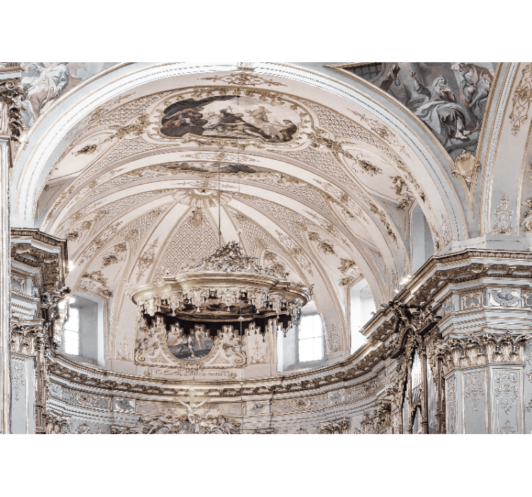 Vintage arkitektur 3d fototapeta - Tenstickers