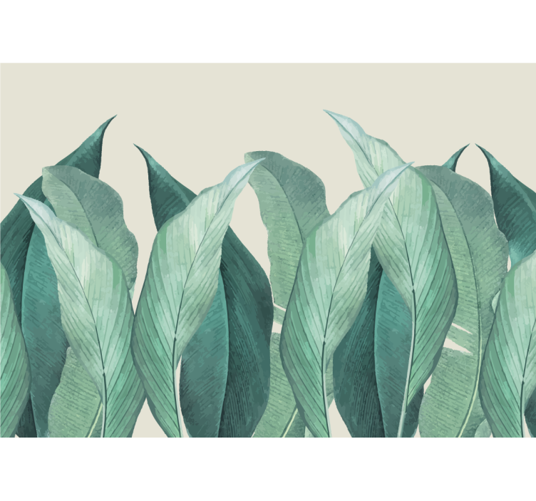 Fototapeter natur lummigt bladmotiv - Tenstickers