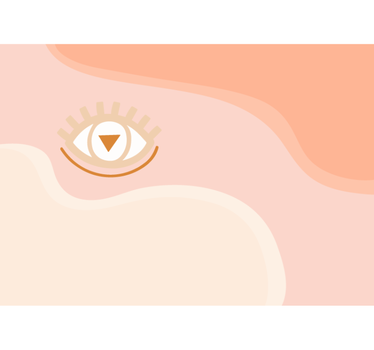 Fototapeter abstrakt stiliserad Ögon design - Tenstickers