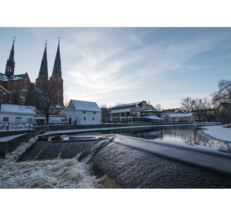 Uppsala stor fototapet - Tenstickers