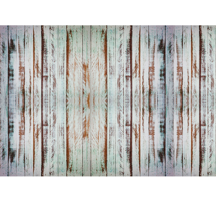 Tappa av trä fototapeta - Tenstickers