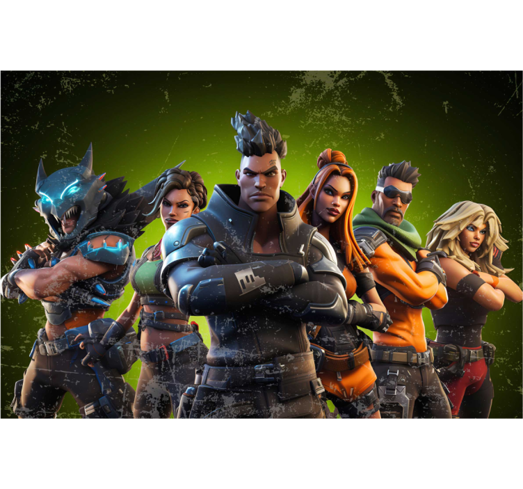 Episka karaktärer Fototapeter Ungdomar - Tenstickers