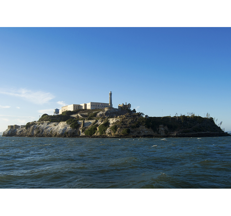 Alcatraz ön fototapet - Tenstickers